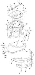 Page E Diagram and Parts List for 13A-325-402 2001 Yard Man Lawn Tractor